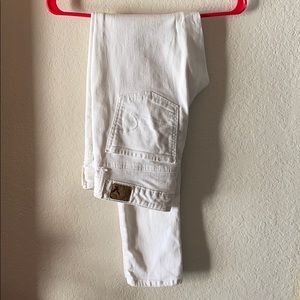 American Eagle White Jeggings